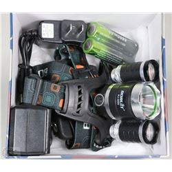 6000 LUMEN TACTICAL LED HEADLAMP (4MODES)