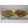 Image 1 : 2 CARNIVAL GLASS DISHES