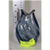 Image 1 : BLUE ART GLASS SWIRL VASE
