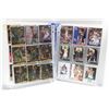 Image 1 : BINDER WITH 13 PAGES OF BASKETBALL CARDS