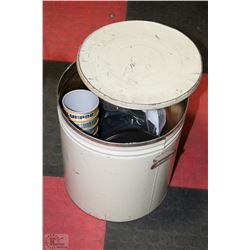 FOSTERS COCONUT 30#S COLLECTIBLE TIN WITH ASSORTED