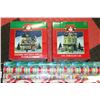 Image 1 : SET OF 2 CHRISTMAS LIGHT UP ORNAMENTS WITH 12