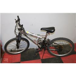 POLICE SEIZURE SILVER SUPERCYCLE FT SUSP