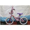 Image 1 : DISNEY PRINCESS GIRLS BIKE WITH TRAINING WHEELS