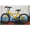 Image 1 : POLICE SEIZURE YELLOW CCM KIDS BIKE 20"