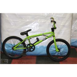 POLICE SEIZURE GREEN BMX BIKE WITH GYRO 20"