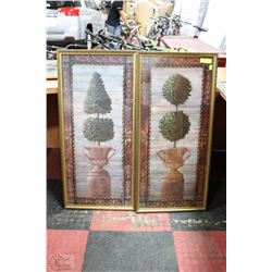 2 MATCHING SHOWHOME FRAMED PICTURES