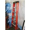 Image 1 : FEATHERLITE 6' INDUSTRIAL DUTY FIBREGLASS LADDER