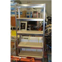 METAL SHELF 35"X16"X72"