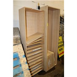 3 ASST SHELVES/SHELVING UNITS