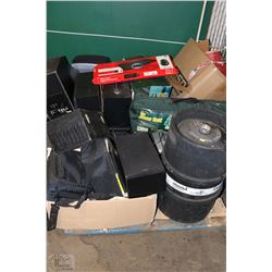 PALLET OF ELECTRONICS AND MISC.