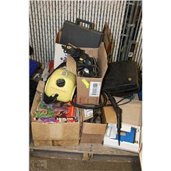 PALLET OF TOOLS AND ESTATE MISC.