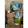 Image 1 : PALLET OF KIDS TOYS AND ASST  RESTAURANT MISC.