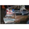 Image 1 : PALLET OF ELECTRONICS, LIGHTING AND MISC ITEMS