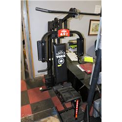 YORK ALL IN ONE GYM-MUST BE REMOVED BY MONDAY 6PM