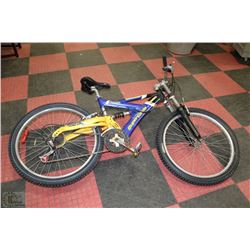 SUPERCYCLE 21 SPEED FULL SUSPENSION MOUNTAIN