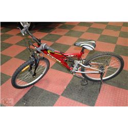 CCM 18 SPEED FULL SUSPENSION MOUNTAIN BIKE WITH
