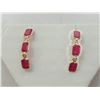 Image 1 : #49-14K YELLOW GOLD RUBY AND