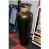 Image 1 : TALL DECORATIVE VASE 34"H