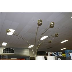 LARGE BRASS SPIDER LAMP