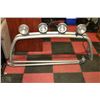 Image 1 : OFFROAD RACK WITH 4 BEAM LIGHTS AND 2 GRAB BARS
