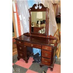 7 DRAWER VANITY WITH MIRROR