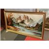 Image 1 : 52" WILMER WINDE REPRODUCTION "SNOW CAPPED PEAKS