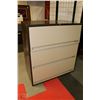 Image 1 : 3 DRAWER FILING CABINET
