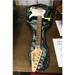 STARCASTER BY FENDER ELECTRIC GUITAR WITH CASE