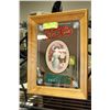 Image 1 : VINTAGE FRAMED PEPSI COLA MIRROR -