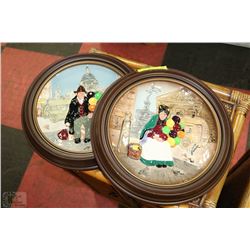 ROYAL DOULTON "THE BALLOON MAN" D6649 & "THE OL