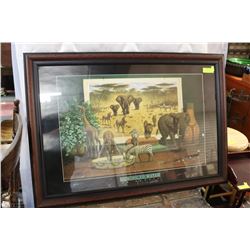 "COMING TO WATER" FRAMED PHOTO BY BO NEWELL