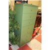 Image 1 : GREEN 7 DRAWER LINGERIE CHEST