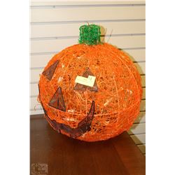 LIGHTED PUMPKIN HEAD