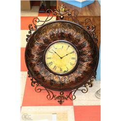 LARGE SHOWHOME WALL CLOCK - 39" DIAMETER