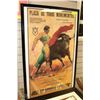 Image 1 : FRAMED PRINT "PLAZA DE TOROS MONUMENTAL" 23"X35"
