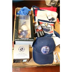 FLAT OF OILERS COLLECTIBLES