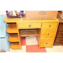 SOLID WOOD DESK 18"X42"X30"H