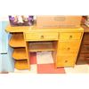 Image 1 : SOLID WOOD DESK 18"X42"X30"H
