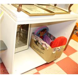 WHITE SHELF 48"X24"X39"H