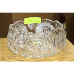 PINWHEEL CRYSTAL BOWL