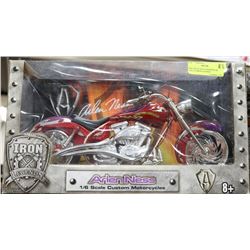 RED ARLEN NESS CHOPPERS DIE CAST 1/6 IRON LEGENDS