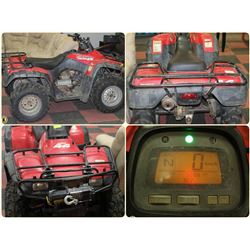 FEATURED 2:30PM HONDA TRX 350 4X4 QUAD LOT 451