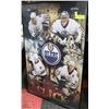 Image 1 : NHL OILER'S FRAMED PICTURE W/STOLL,
