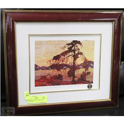 FRAMED "THE JACK PINO" PRINT NO'D 83/395