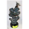 Image 1 : LARGE DECORATIVE DOLPHIN CORAL STATUE