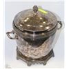 Image 1 : SILVER PLATED ICE BUCKET WITH LID