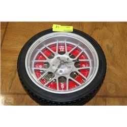 MECHANICS TIRE WALL CLOCK