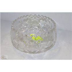 PINWHEEL CRYSTAL BOWL