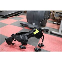 METAL DOG WITH SPRING LIMBS 27" LONG WITH TAIL